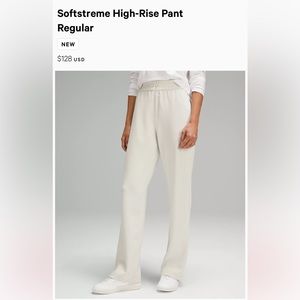 Lululemon Softstreme Pant